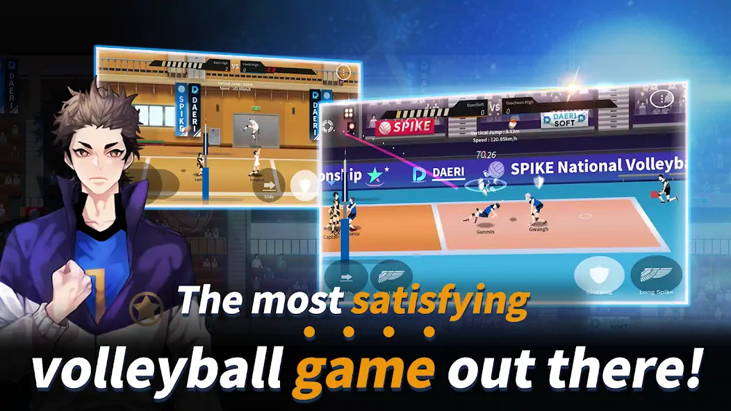 Скачать The Spike - Volleyball Story Взлом [МОД Бесконечные деньги] + [МОД Меню] MOD APK на Андроид