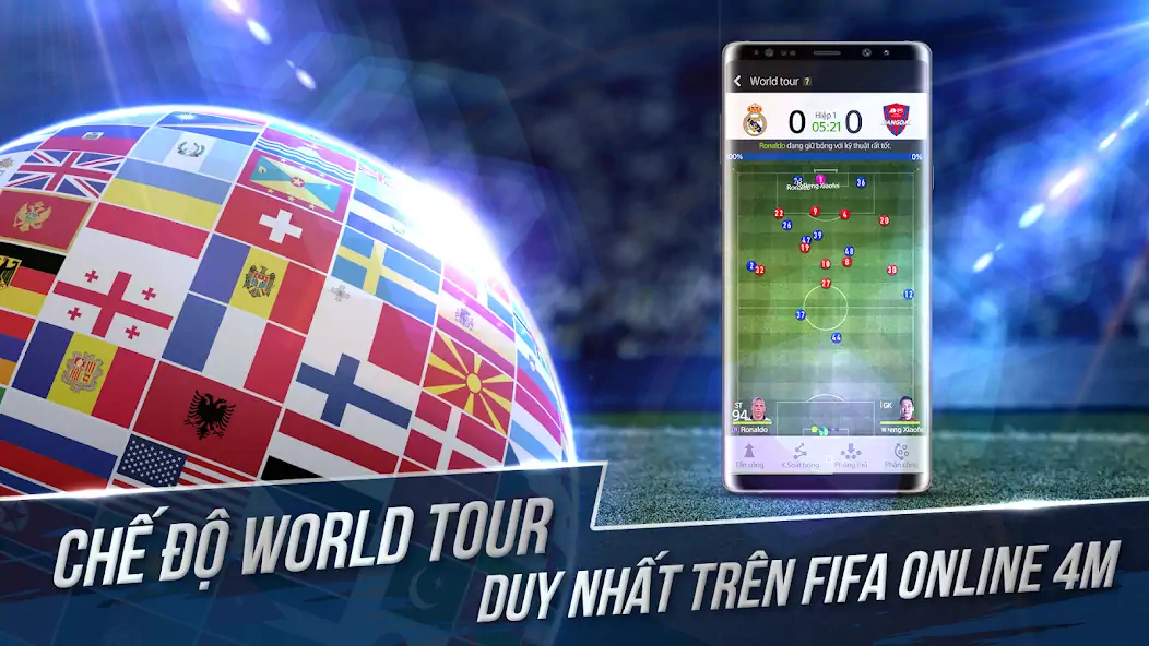 Скачать FIFA Online 4 M by EA SPORTS™ Взлом [МОД Много монет] + [МОД Меню] MOD APK на Андроид
