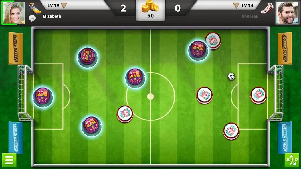 Скачать Soccer Stars Взлом [МОД Бесконечные монеты] + [МОД Меню] MOD APK на Андроид