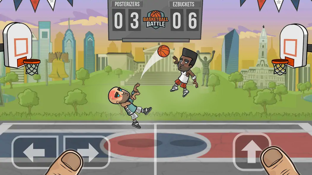 Скачать Баскетбол: Basketball Battle Взлом [МОД Много монет] + [МОД Меню] MOD APK на Андроид