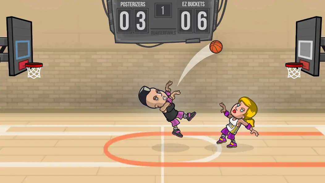 Скачать Баскетбол: Basketball Battle Взлом [МОД Много монет] + [МОД Меню] MOD APK на Андроид