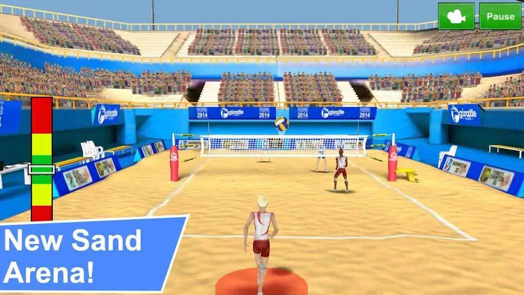 Скачать Волейбол 3D Взлом [МОД Бесконечные деньги] + [МОД Меню] MOD APK на Андроид