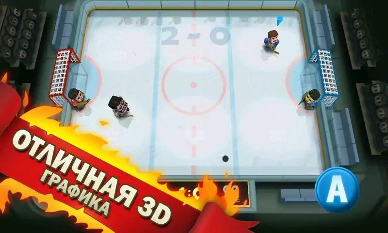 Скачать Ice Rage: Hockey Multiplayer Взлом [МОД Много монет] + [МОД Меню] MOD APK на Андроид