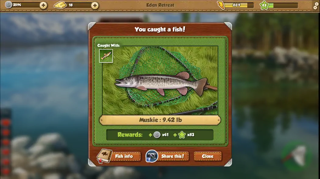 Скачать Fishing World Взлом [МОД Много монет] + [МОД Меню] MOD APK на Андроид
