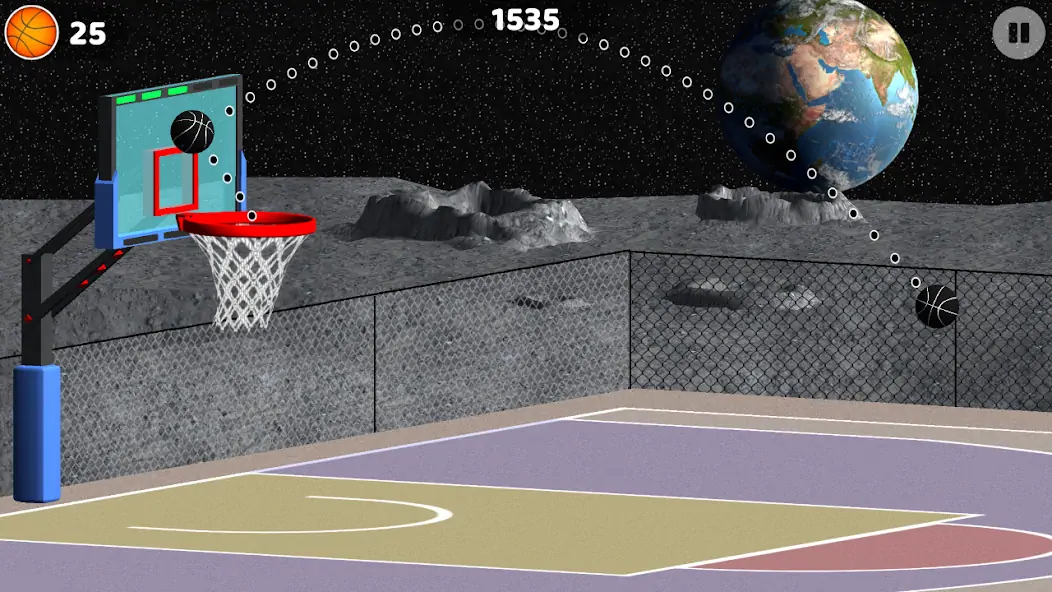 Скачать Баскетбол: броски в кольцо Взлом [МОД Бесконечные монеты] + [МОД Меню] MOD APK на Андроид