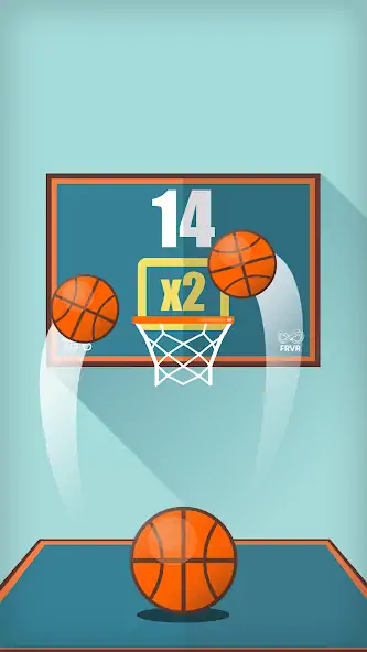 Скачать Basketball FRVR - Dunk Shoot Взлом [МОД Бесконечные деньги] + [МОД Меню] MOD APK на Андроид