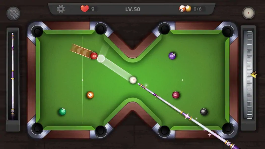 Скачать Pool Billiards 3D Взлом [МОД Бесконечные монеты] + [МОД Меню] MOD APK на Андроид