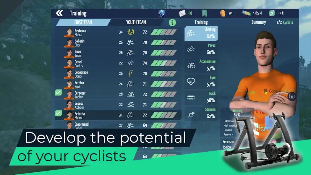 Скачать Live Cycling Manager 2023 Взлом [МОД Бесконечные деньги] + [МОД Меню] MOD APK на Андроид