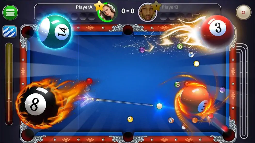 Скачать 8 Ball Live - Billiards Games Взлом [МОД Много монет] + [МОД Меню] MOD APK на Андроид