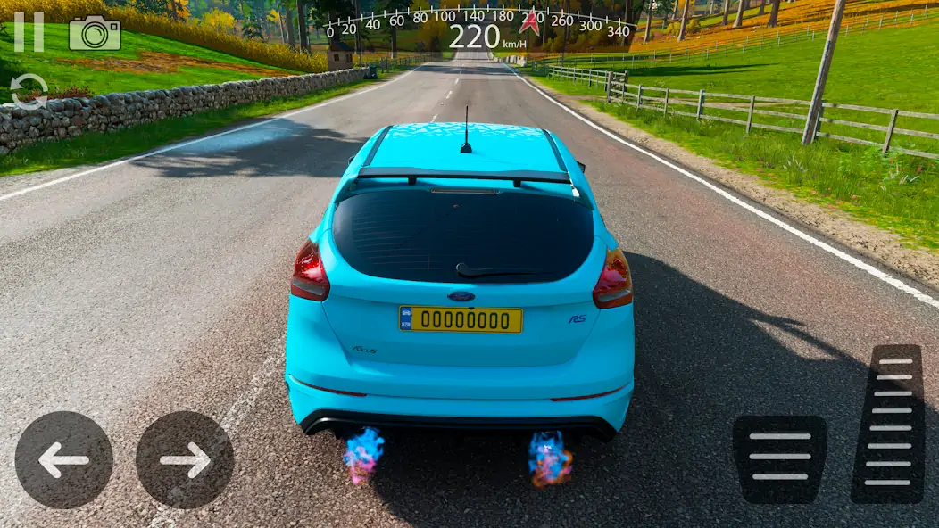 Скачать Drive Ford Focus RS Simulator Взлом [МОД Бесконечные монеты] + [МОД Меню] MOD APK на Андроид