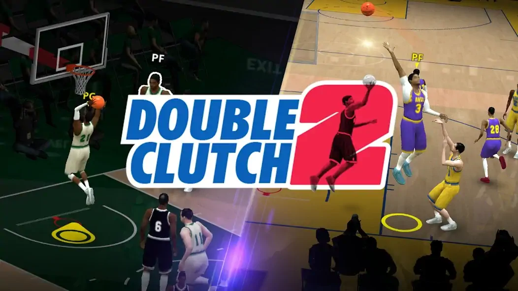 Скачать DoubleClutch 2 : Basketball Взлом [МОД Бесконечные монеты] + [МОД Меню] MOD APK на Андроид