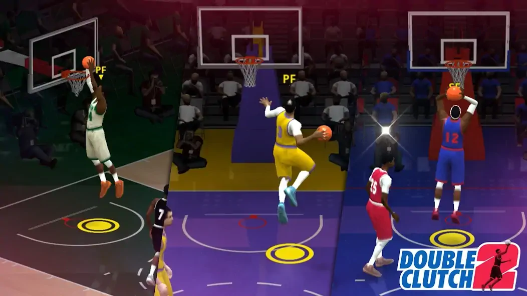 Скачать DoubleClutch 2 : Basketball Взлом [МОД Бесконечные монеты] + [МОД Меню] MOD APK на Андроид