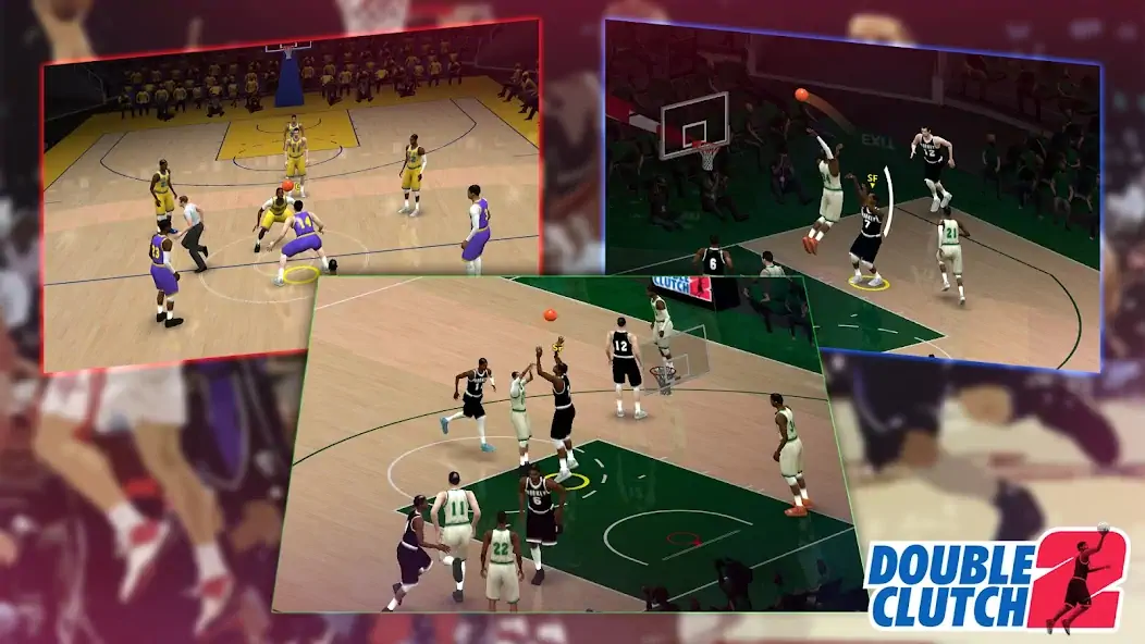 Скачать DoubleClutch 2 : Basketball Взлом [МОД Бесконечные монеты] + [МОД Меню] MOD APK на Андроид