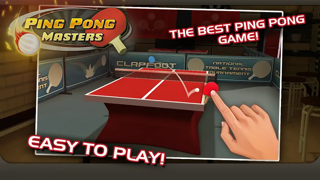 Скачать Ping Pong Masters Взлом [МОД Много денег] + [МОД Меню] MOD APK на Андроид