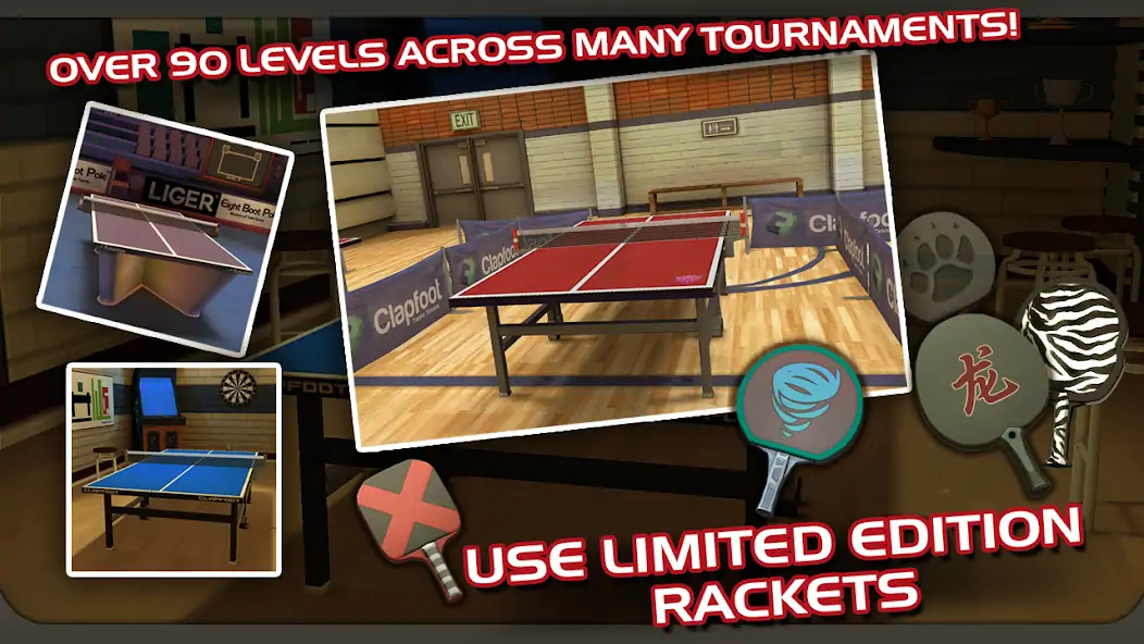 Скачать Ping Pong Masters Взлом [МОД Много денег] + [МОД Меню] MOD APK на Андроид