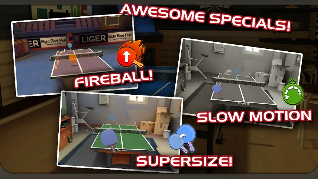 Скачать Ping Pong Masters Взлом [МОД Много денег] + [МОД Меню] MOD APK на Андроид