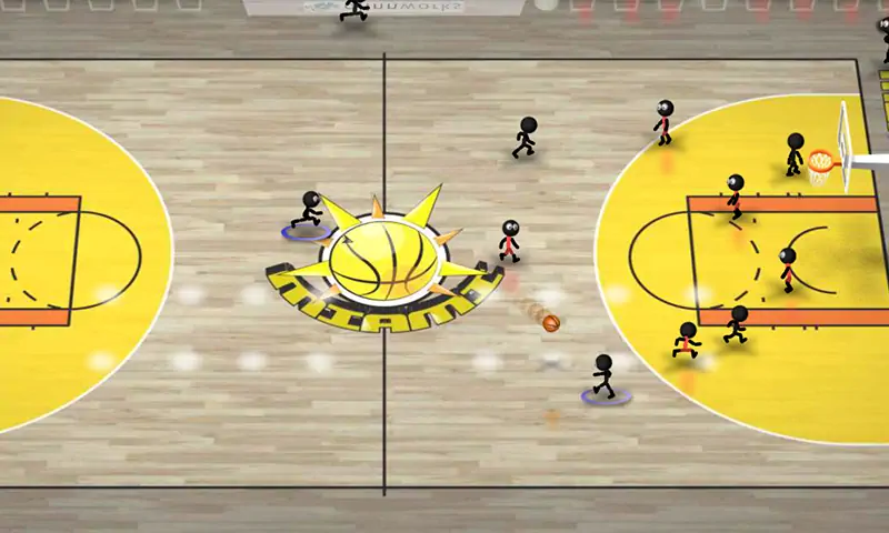 Скачать Stickman Basketball Взлом [МОД Много денег] + [МОД Меню] MOD APK на Андроид