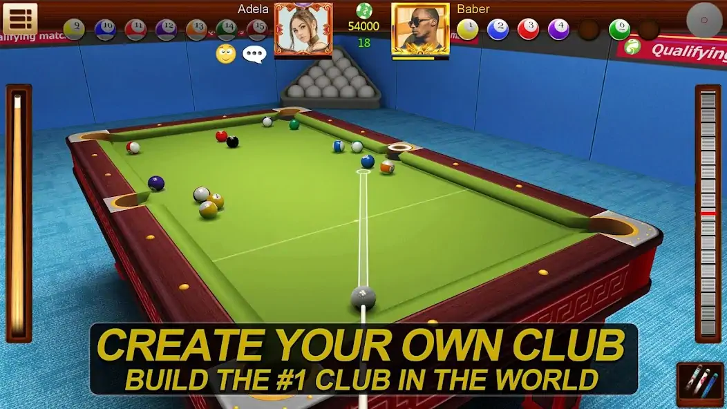 Скачать Real Pool 3D Online 8Ball Game Взлом [МОД Бесконечные монеты] + [МОД Меню] MOD APK на Андроид