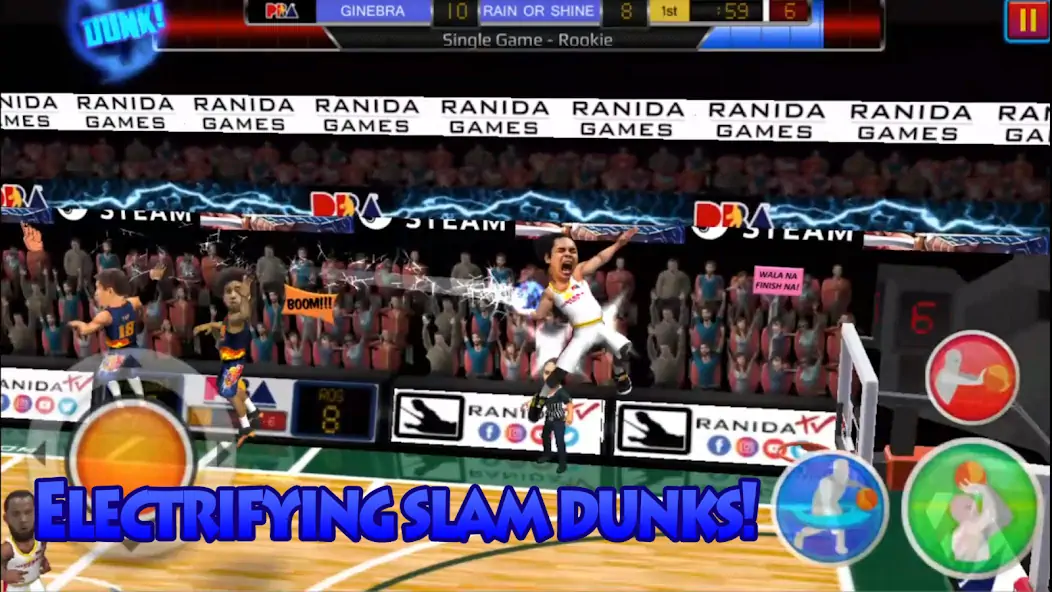 Скачать Basketball Slam Баскетбол Взлом [МОД Много монет] + [МОД Меню] MOD APK на Андроид