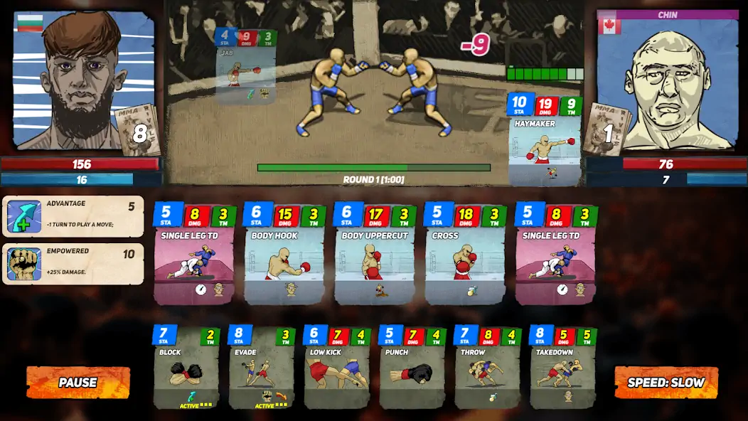 Скачать MMA Rivals Взлом [МОД Бесконечные монеты] + [МОД Меню] MOD APK на Андроид