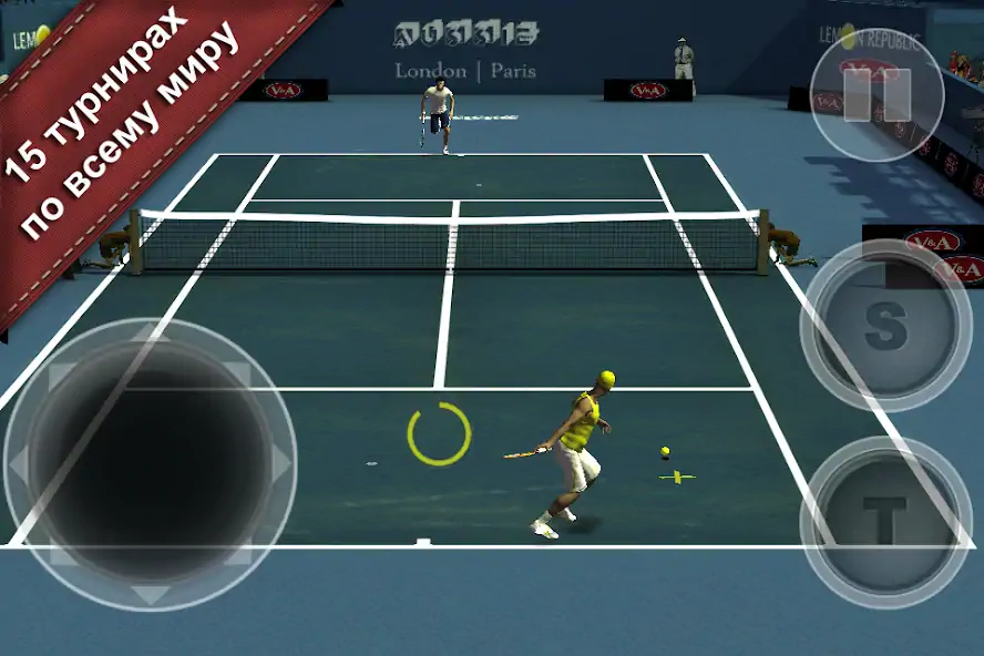Скачать Cross Court Tennis 2 Взлом [МОД Много денег] + [МОД Меню] MOD APK на Андроид