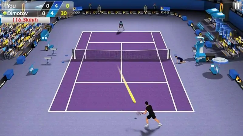 Скачать Теннис пальцем 3D - Tennis Взлом [МОД Много монет] + [МОД Меню] MOD APK на Андроид