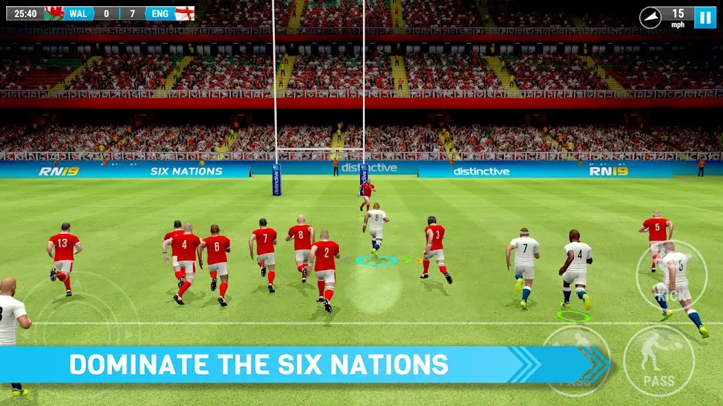 Скачать Rugby Nations 19 Взлом [МОД Бесконечные монеты] + [МОД Меню] MOD APK на Андроид