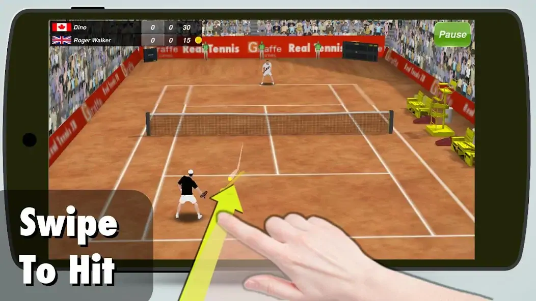 Скачать Теннис 3D 2014 Взлом [МОД Бесконечные монеты] + [МОД Меню] MOD APK на Андроид