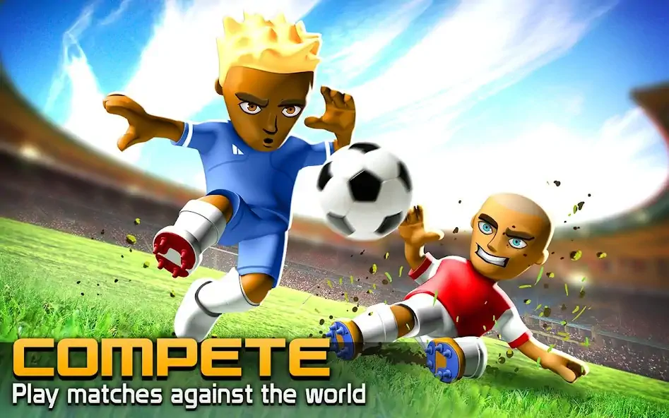 Скачать BIG WIN Soccer: World Football Взлом [МОД Бесконечные монеты] + [МОД Меню] MOD APK на Андроид