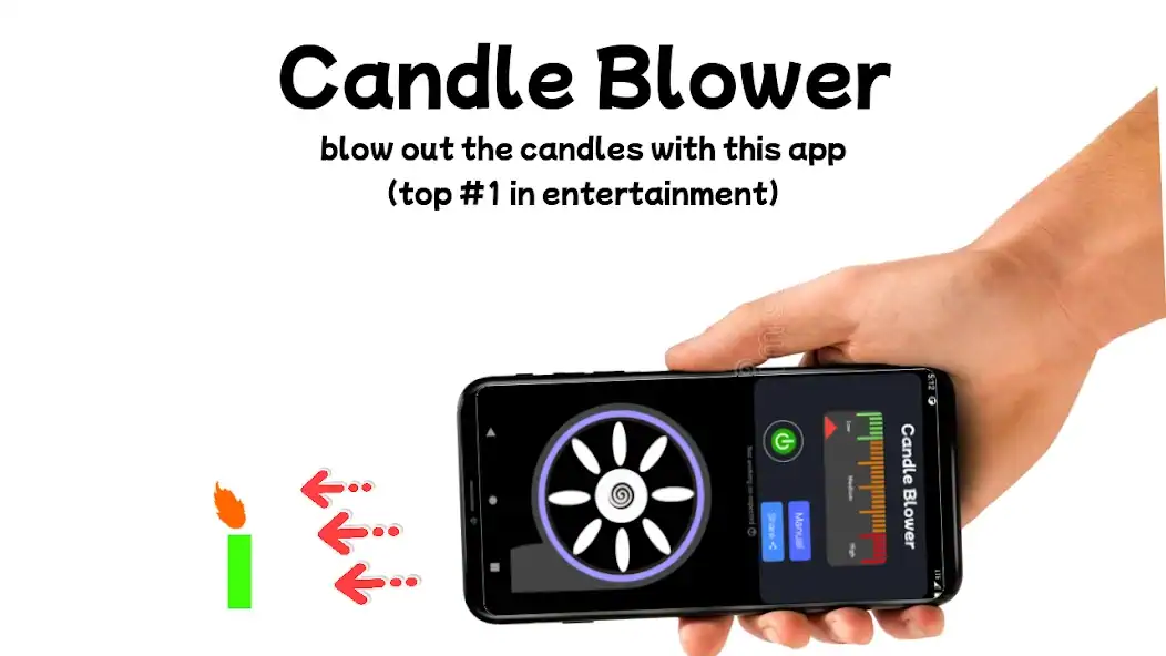 Скачать Blower - Candle Blower Lite Взлом [МОД Бесконечные монеты] + [МОД Меню] MOD APK на Андроид