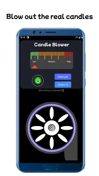 Скачать Blower - Candle Blower Lite Взлом [МОД Бесконечные монеты] + [МОД Меню] MOD APK на Андроид