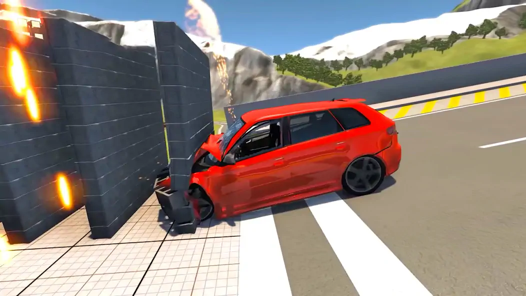 Скачать Beam Drive Road Crash 3D Games Взлом [МОД Бесконечные деньги] + [МОД Меню] MOD APK на Андроид