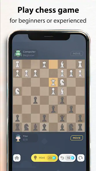 Скачать Шахматы: Классическая игра Взлом [МОД Много монет] + [МОД Меню] MOD APK на Андроид