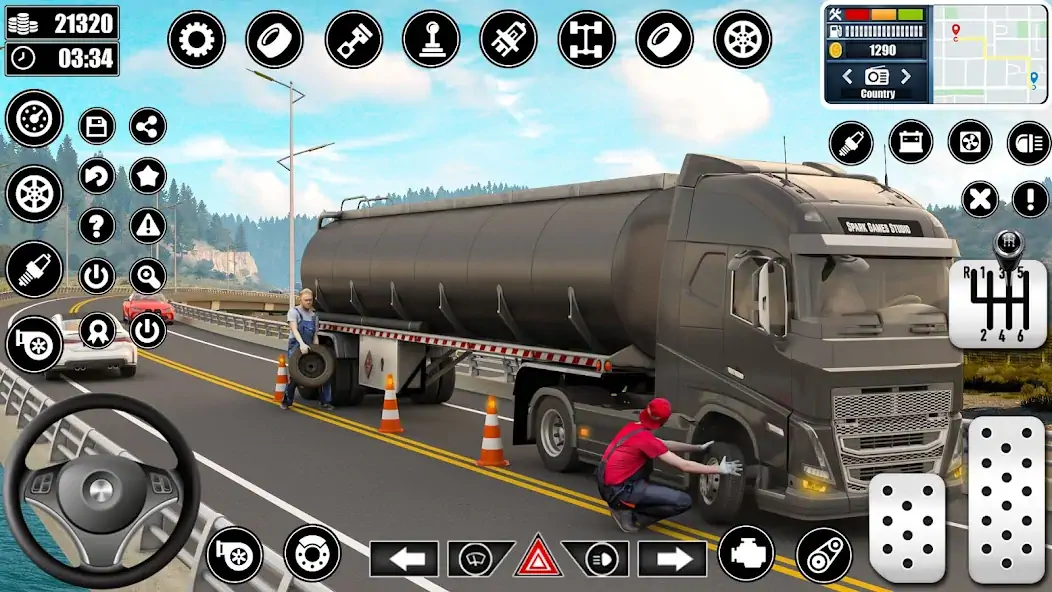 Скачать Cargo Delivery Truck Games 3D Взлом [МОД Бесконечные монеты] + [МОД Меню] MOD APK на Андроид