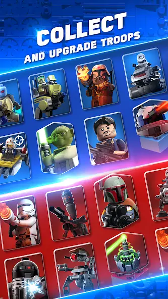 Скачать LEGO® Star Wars™ Battles: PVP  Взлом [МОД Много денег] + [МОД Меню] MOD APK на Андроид