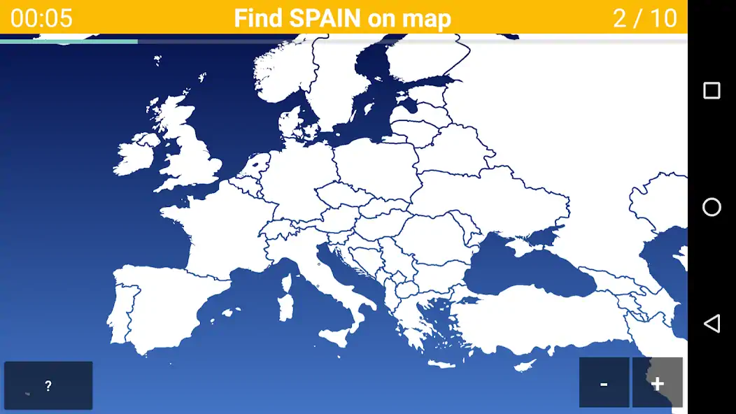 Скачать Викторина Карта Европы - Стран Взлом [МОД Бесконечные монеты] + [МОД Меню] MOD APK на Андроид