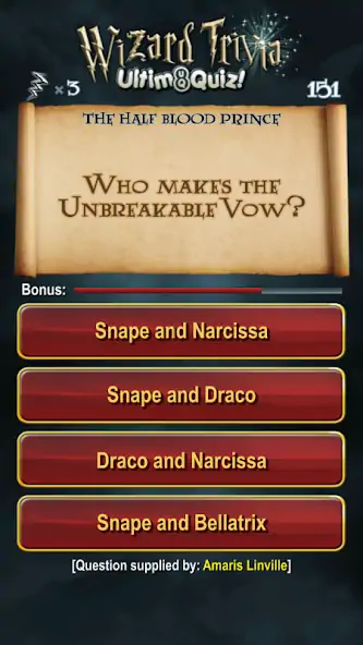 Скачать Harry Potter Wizard Quiz: U8Q Взлом [МОД Бесконечные деньги] + [МОД Меню] MOD APK на Андроид