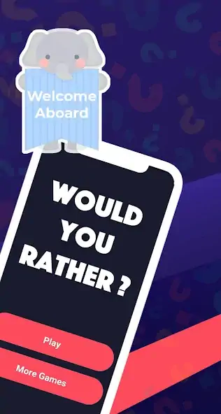 Скачать Would You Rather ? - Party Gam Взлом [МОД Много денег] + [МОД Меню] MOD APK на Андроид