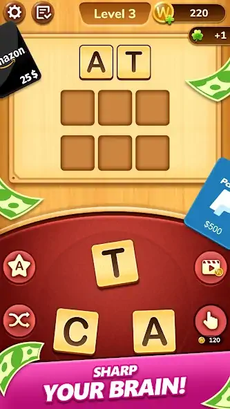 Скачать Word Connect - Lucky Puzzle Ga Взлом [МОД Много денег] + [МОД Меню] MOD APK на Андроид